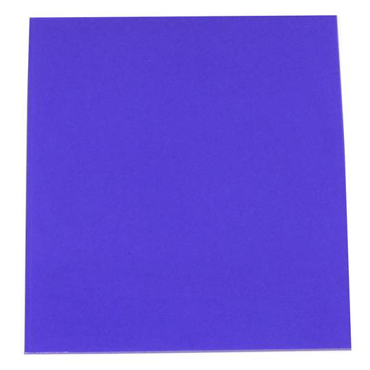Square photo filter for cokin filter holders 84x95mm blue