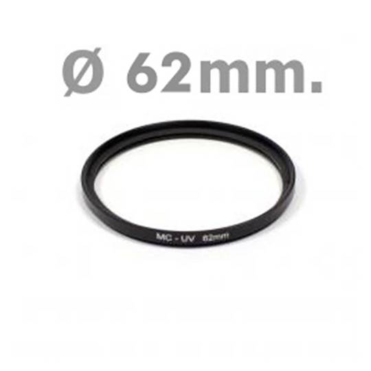 Livelli obiettivo per ultravioletti multistrato 62 millimetri Photo Filter 12 MC-UV-