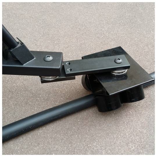 Schienenfahrschiene System für 30mm Rohr 14mm