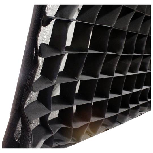 Universal softbox difusor quadrado luz da janela 60x90cm com favo de mel