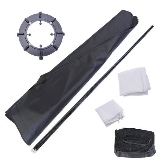 Uniwersalne ośmiokątne okno dyfuzora softbox 140 cm z panelem pszczelim