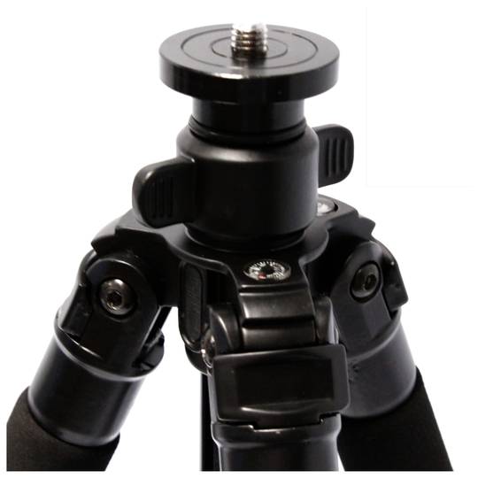 524-1500 mm semi-professioneel aluminium fotostatief met draagtas