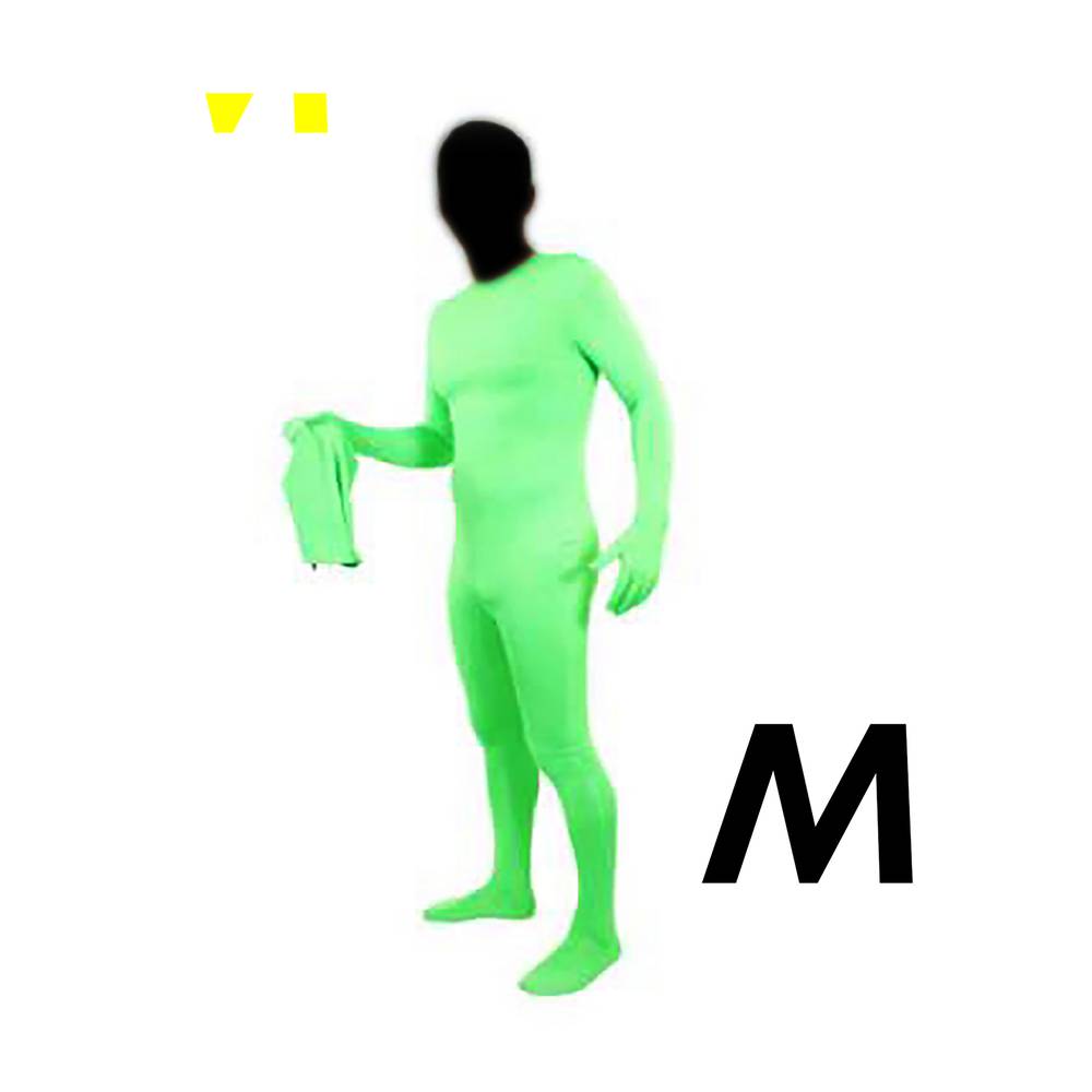 Dwuczęściowy zielony chromowany garnitur rozmiar M