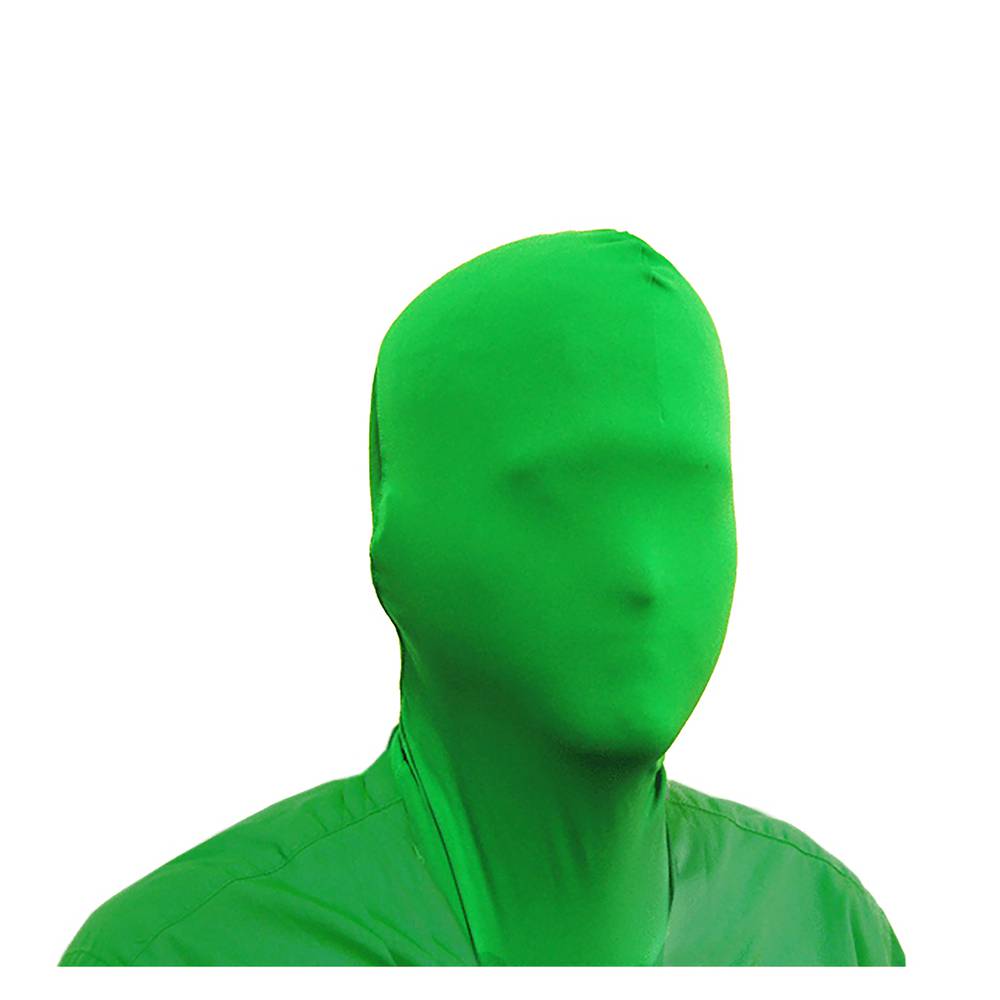 Chromakey green suit one piece size M