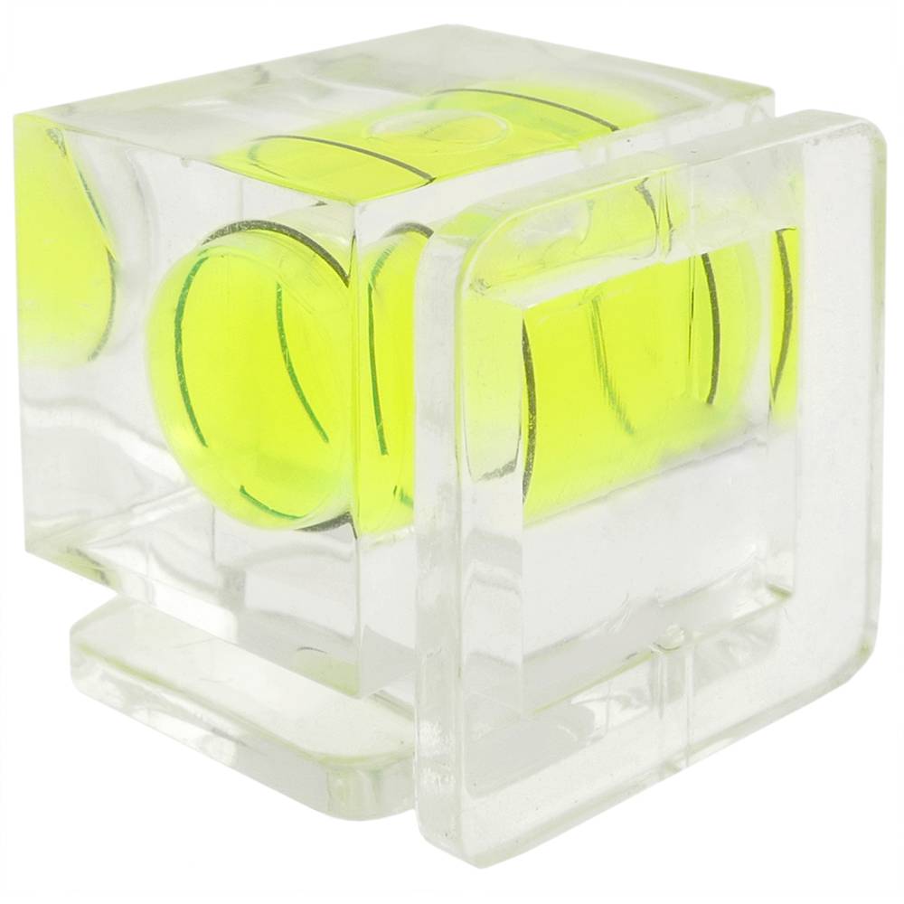 Bubble level for camera nature