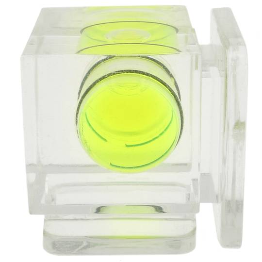 Bubble level for camera nature