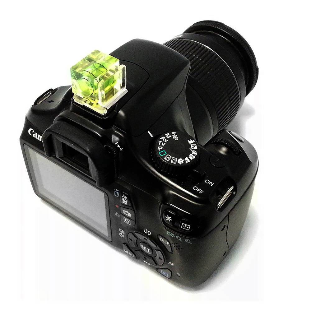 Bubble level for camera nature