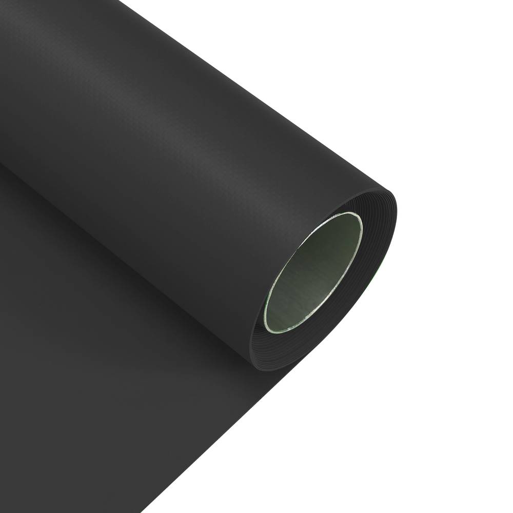 Vinyl background for studio photography of 3x3 m for 50mm roller of black color