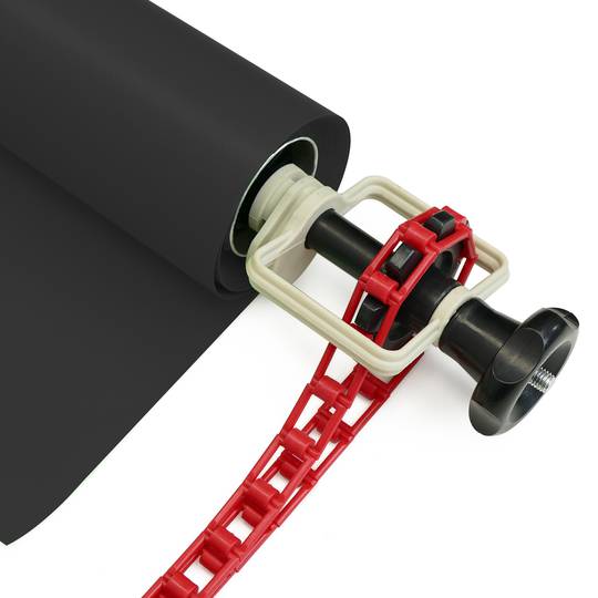 Vinyl background for studio photography of 3x3 m for 50mm roller of black color