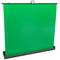 Écran de chroma key extensible. Mousseline vert pliable pour photographie et vidéo 210x200cm