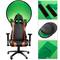 Chroma green circular portable for chair head and backrest 110 cm