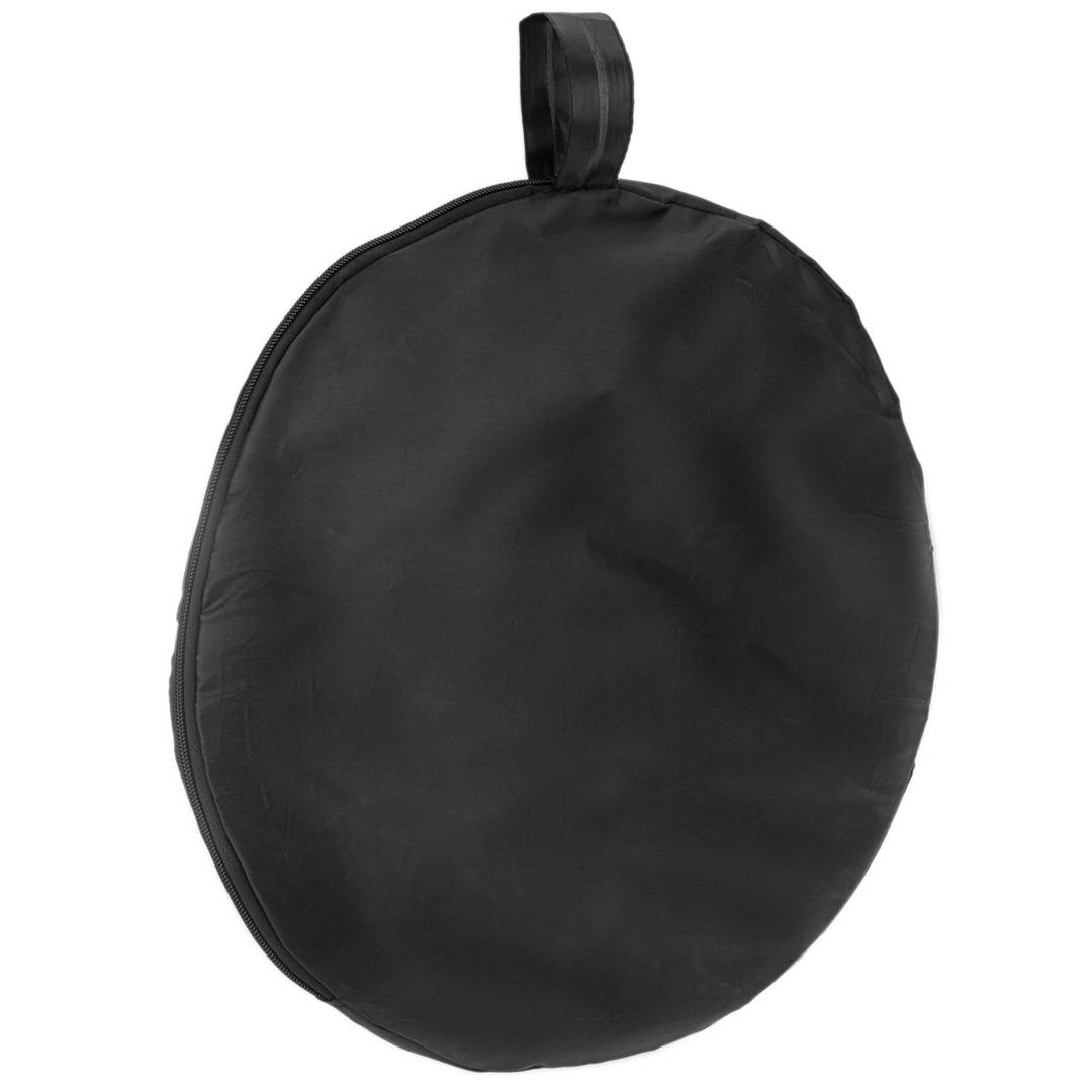 Chroma green circular portable for chair head and backrest 110 cm