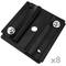 Roof rail kit for studio lighting with pantographs 3x3m