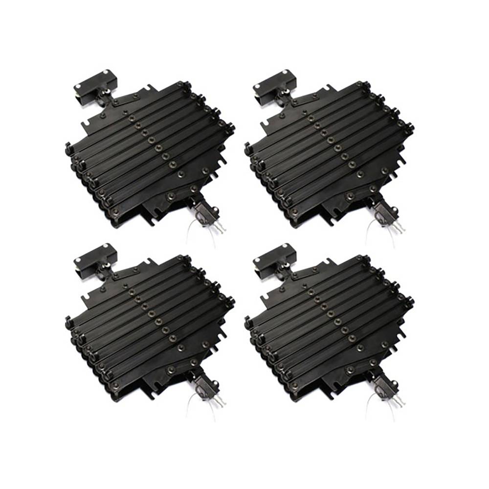 Roof rail kit for studio lighting with pantographs 3x3m