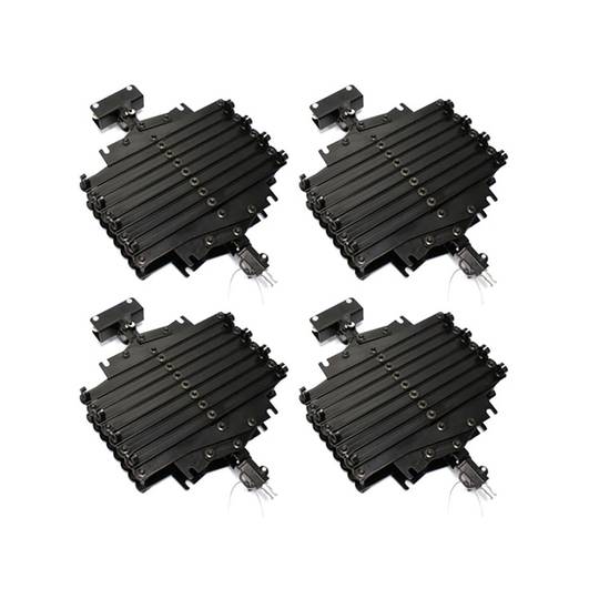 Roof rail kit for studio lighting with pantographs 3x3m
