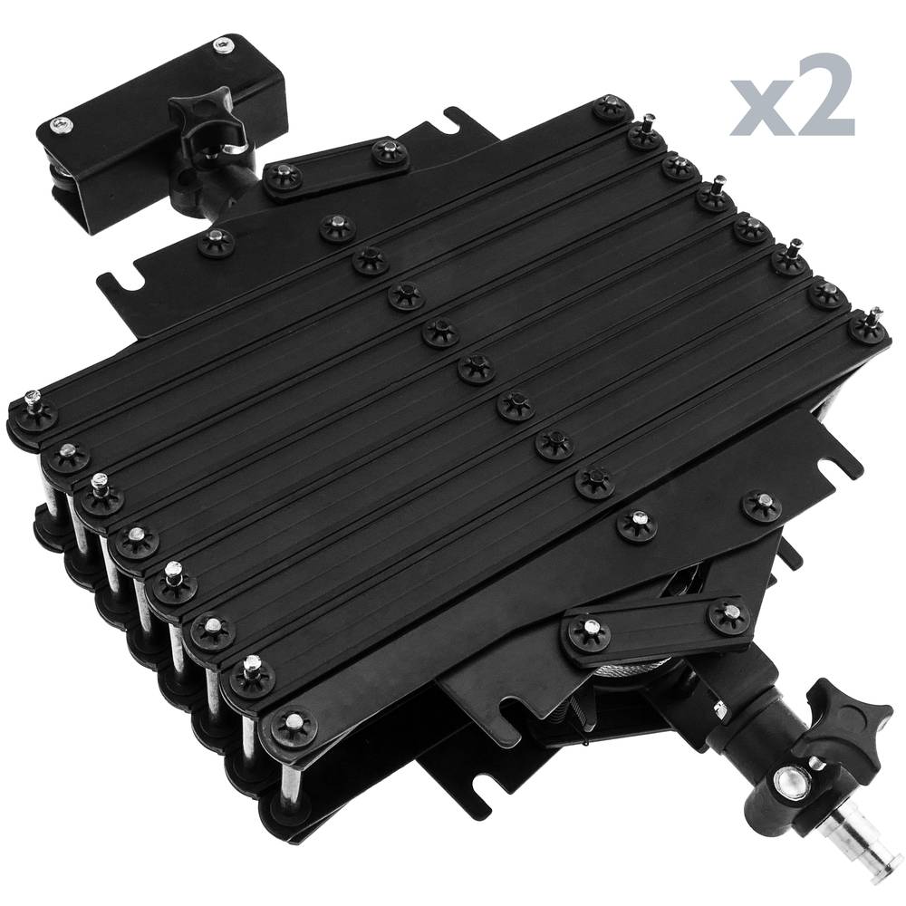 Roof rail kit for studio lighting with pantographs 4x2m