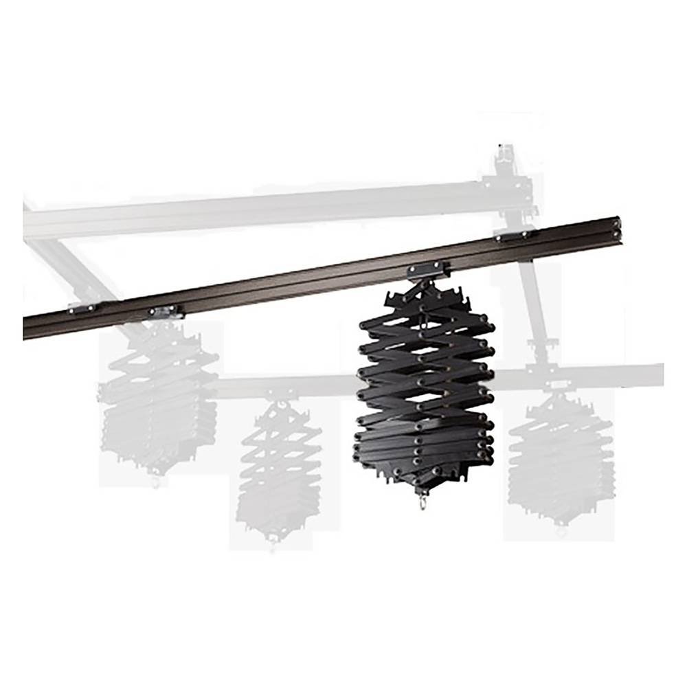Soffitto ferroviario studio di illuminazione con pantografi 1m