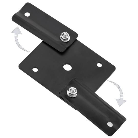 Płyta mocująca do szyny sufitowej do oświetlenia studyjnego z pantografami