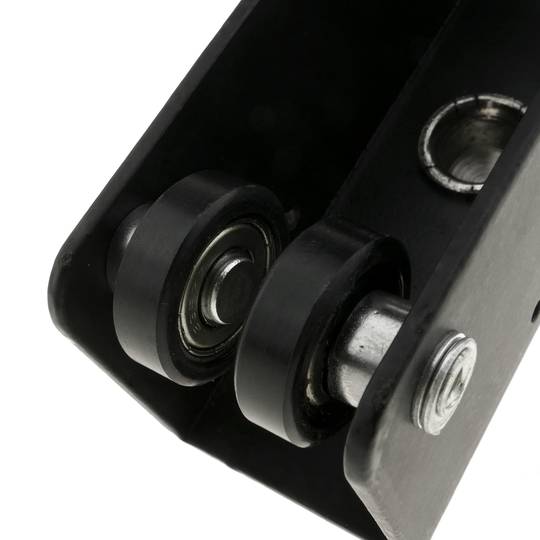 Tourillon avec roues pour rail de toit de pantographe pour l'éclairage de studio photo