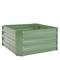 Metall grün Pflanzer Blumenkasten 80x80x30 cm
