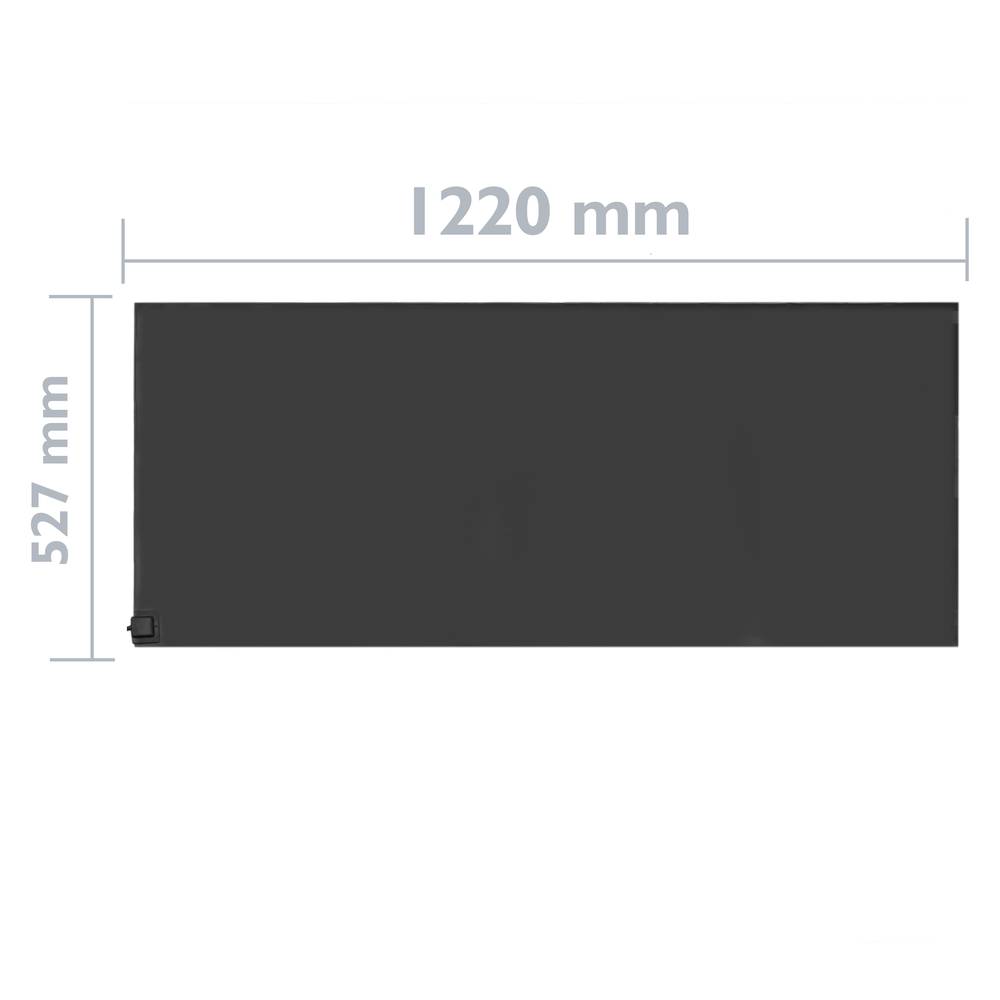 Thermische verwarmingsmat voor reptielzaailingen en hydrocultuurenteelt 1220x527mm 105W