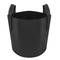 Zak voor groeiende en groeiende planten Geotextile stoffen pot 4 liter 15x20cm