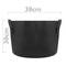 Sac jardinière pour plantes en croissance Pot de tissu de 40 litres 38x30cm