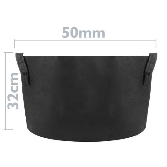 Pflanzsack aus Vliesstoff Pflanze Tasche Root Container wachsen 60-Liter 50x32cm