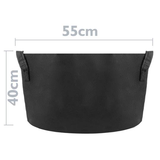 Pflanzsack aus Vliesstoff Pflanze Tasche Root Container wachsen 80-Liter 55x40cm