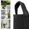 Sacchi per piante in crescita Contenitore di tessuto Borse da 8 litri 23x25cm 10-pack
