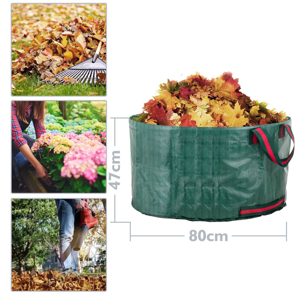 Tuinreinigingszakken 240L 80 x 47 cm 3 stuks
