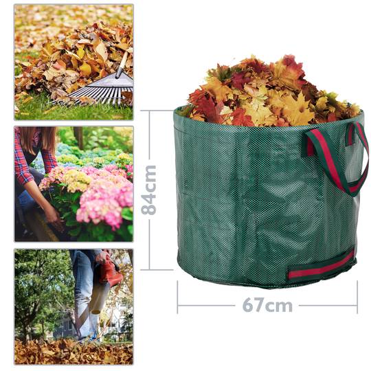 Gartenreinigungsbeutel 300L 67 x 84 cm 3 Einheiten