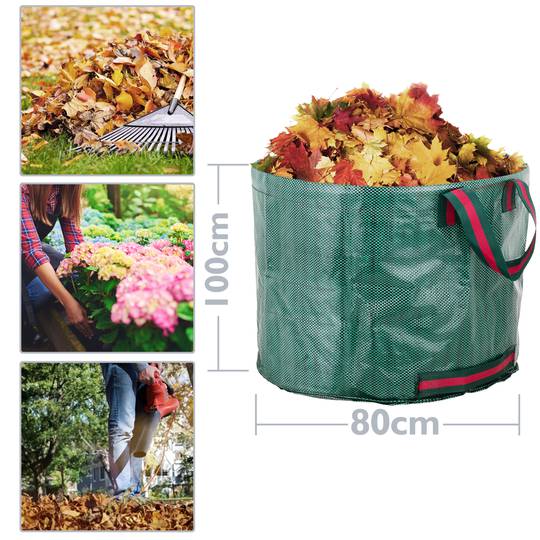 Gartenreinigungsbeutel 500L 80 x 100 cm 2 Einheiten