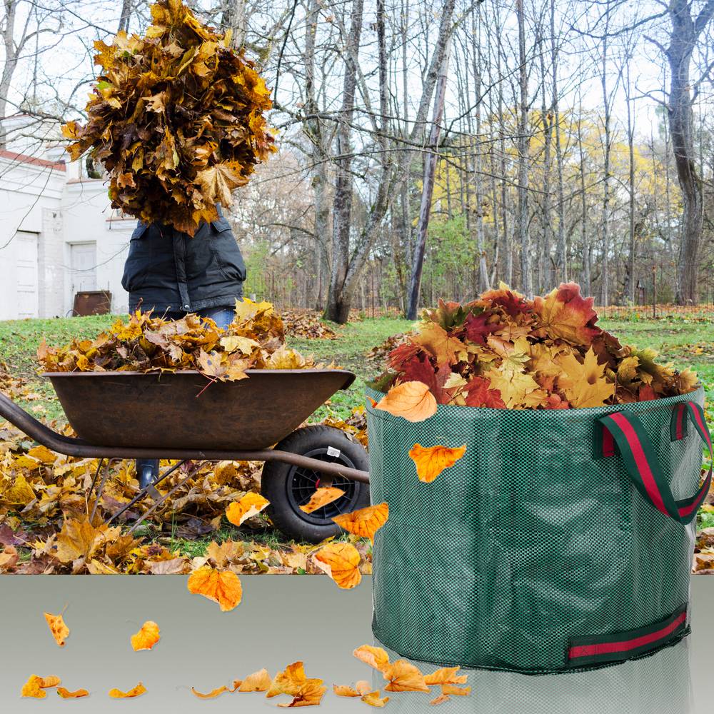 Gartenreinigungsbeutel 500L 80 x 100 cm 2 Einheiten