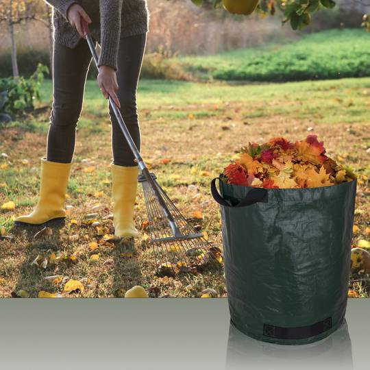 Bosses de neteja per a jardí amb protecció UV 60L 45 x 38 cm 3 unitats