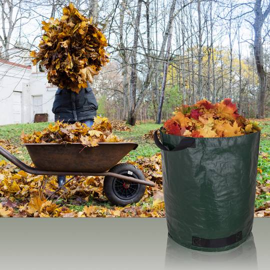 Bosses de neteja per a jardí amb protecció UV 60L 45 x 38 cm 3 unitats