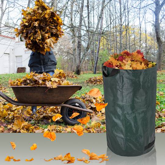 Bosses de neteja per a jardí amb protecció UV 120L 45 x 76 cm 3 unitats