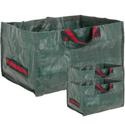 Sacs de nettoyage de jardin 36L 48 x 30 x 25 cm 3 unités