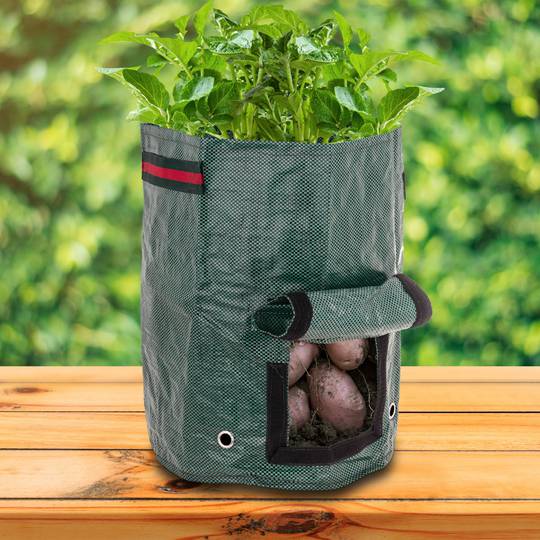 Garden grow bags 34 x 45 cm 3 units - Cablematic