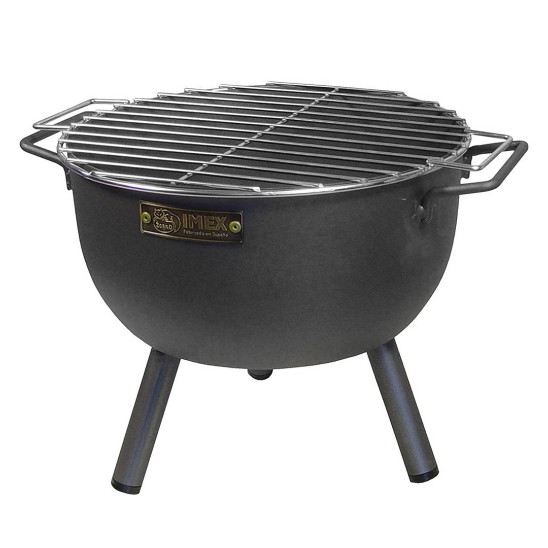 Barbecue Nomade Relaxdays – Charbon, Camping, Compact Et Noir