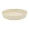 Polypropyleen schotel voor pot met een diameter van 24 cm, kleur ecru