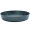 Polypropylene saucer for pot with a diameter of 28x4.4 cm, anthracite color