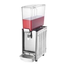 Juice dispenser machine for commercial chilled beverage drink with spigot 9L x 1 tank