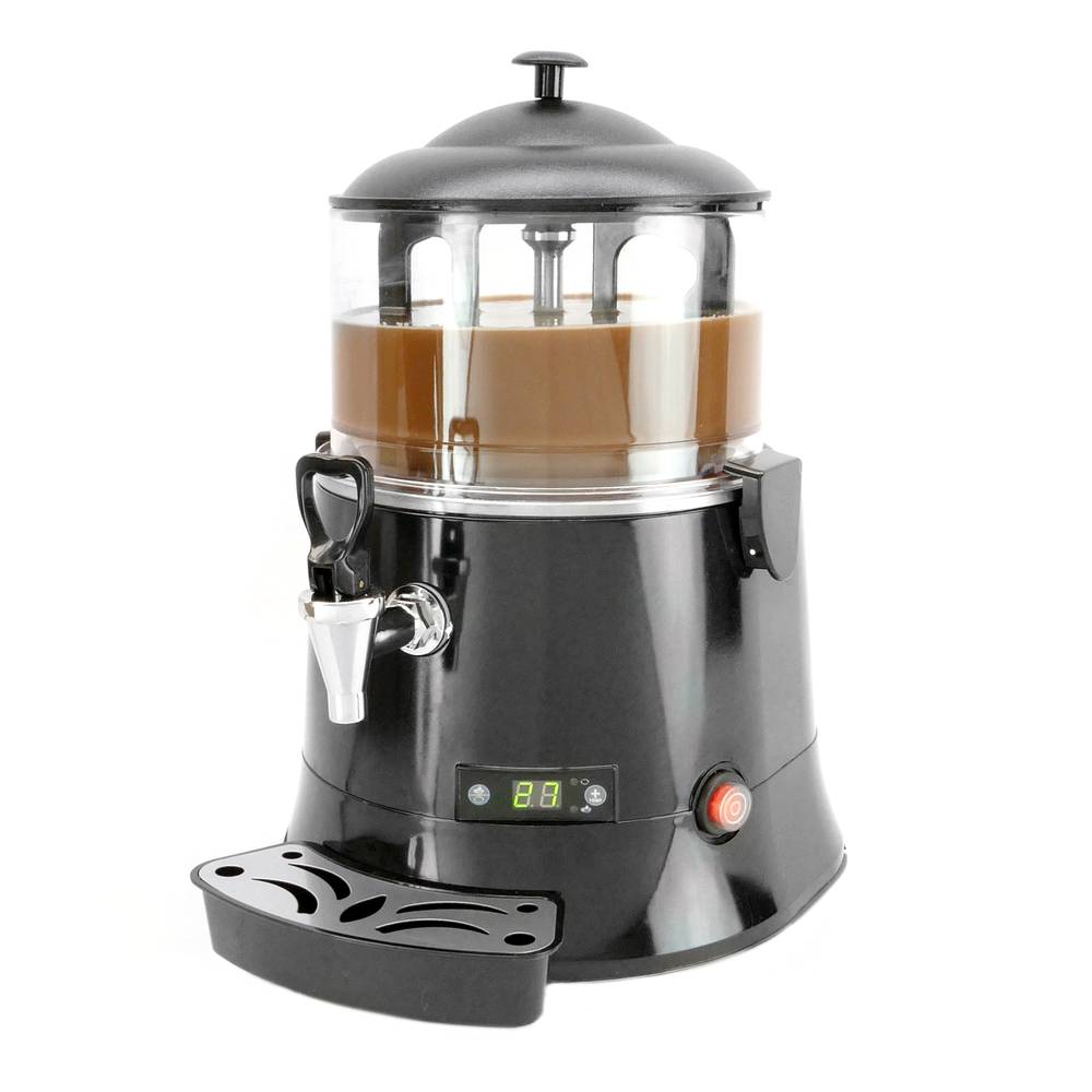 Hot chocolate and hot beverage dispenser for commercial use of 5L