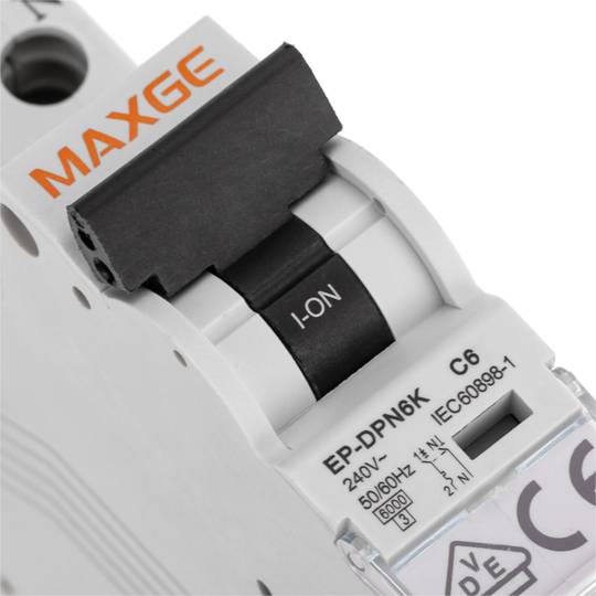 Interruptor automàtic magnetotèrmic DPN 1P+N 6A 6kA