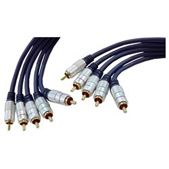 OFC Cable 5xRCA-M/M (10m)