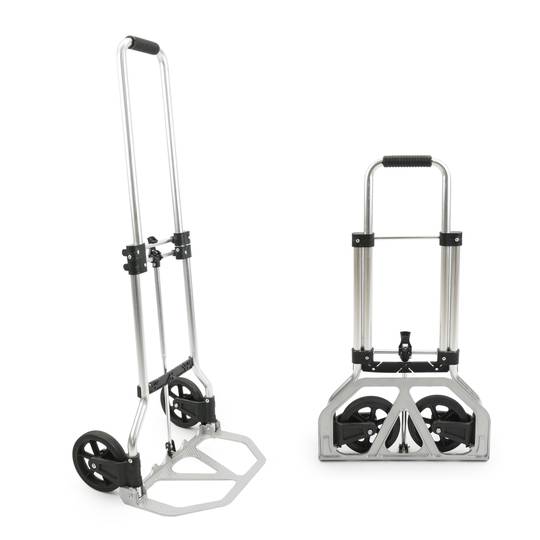 Aluminiowy składany wózek ręczny Wysuwany do 97 cm i ładunku 45 kg