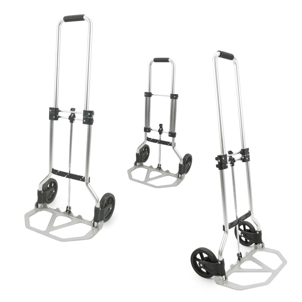 Aluminiowy składany wózek ręczny Wysuwany do 97 cm i ładunku 45 kg