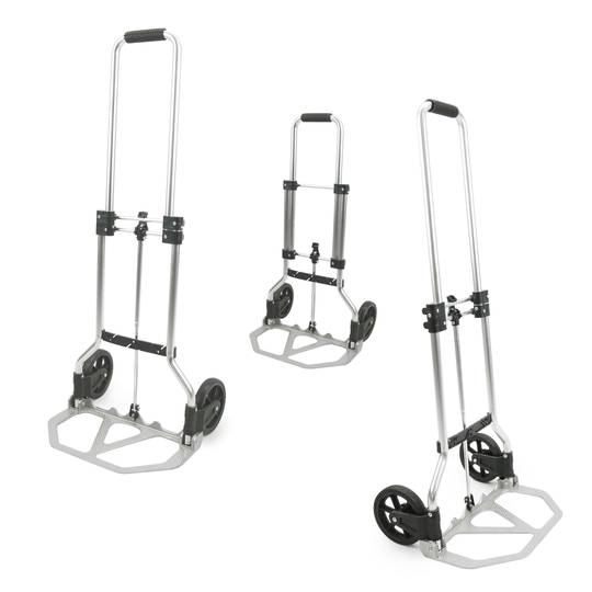 Aluminiowy składany wózek ręczny Wysuwany do 97 cm i ładunku 45 kg