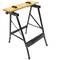 Banc de travail pliant avec étau. Table pliante pour le bricolage. 100 Kg